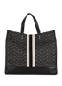 Dempsey Tote 40, &pound;150, Handbags, Black/Grey, Canvas/Leather, Back view